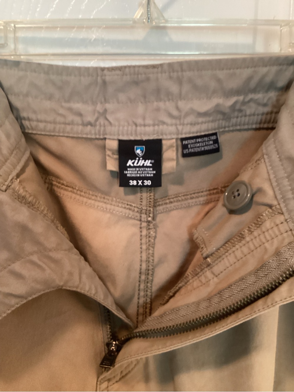 KUHL Radikl Pants Mens 38x30 Khaki Stretch Hiking Workwear Camping Outdoor - Picture 5 of 6